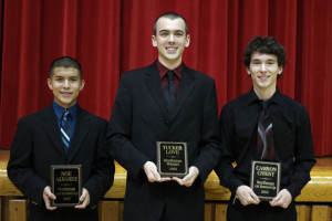 2012 Northman announced at basketball game on Jan. 31