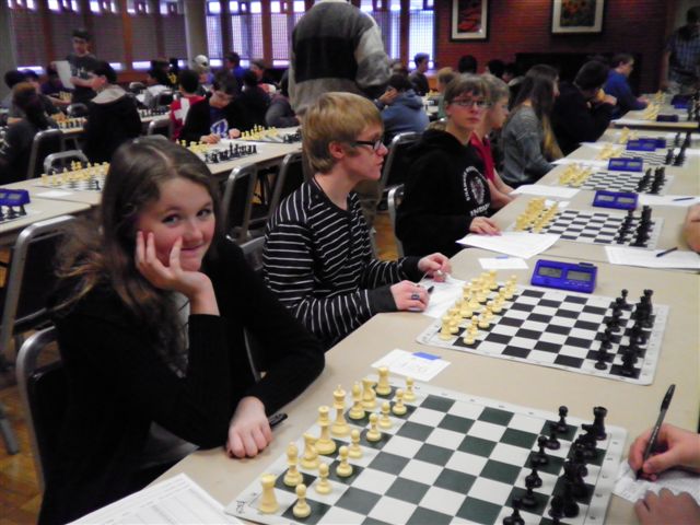 North+Chess+Club+participates+in+first+tournament