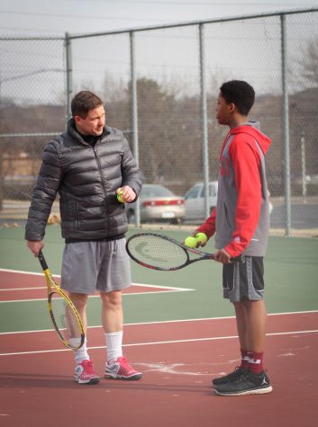 Boy’s Tennis Practice