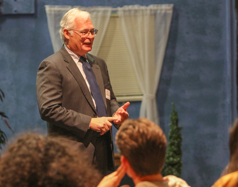 Judge David Hauber visits SM North