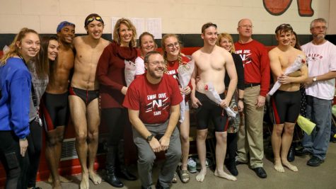Boys Swim Senior Night